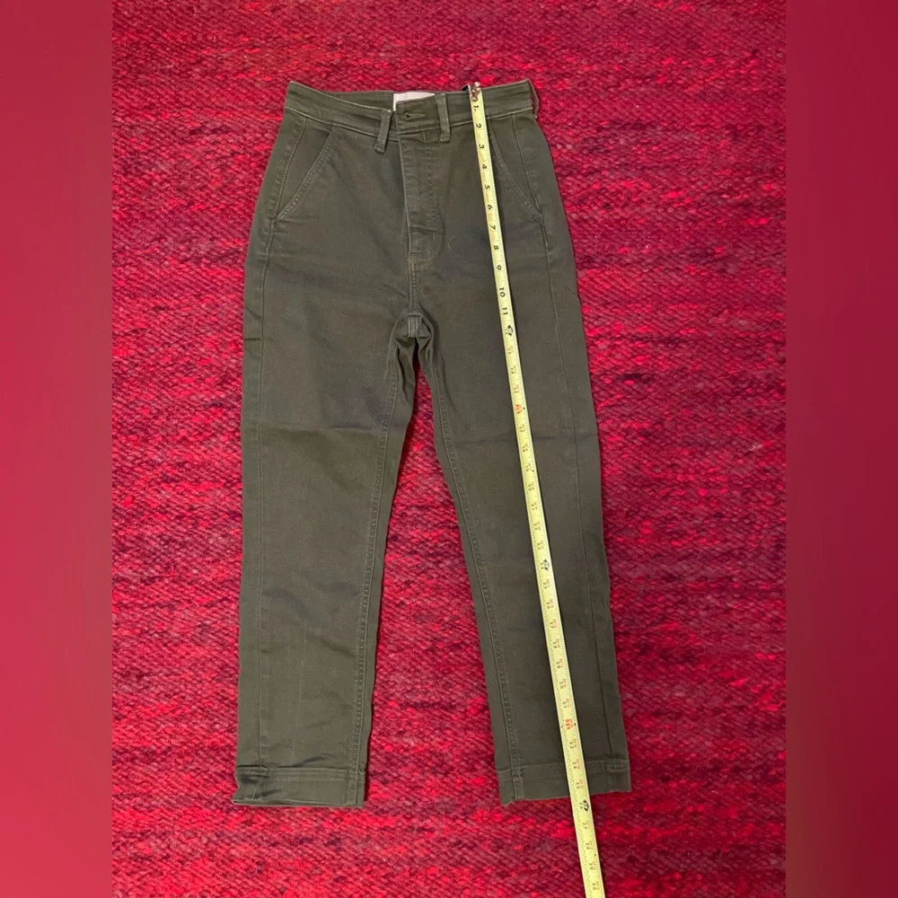 Everlane Slim Leg Crop 2 Lunar Green - Picture 3 of 8